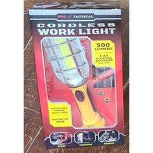 Luz De Trabajo Inalámbrica 500 Lúmenes Baterías 3 AA