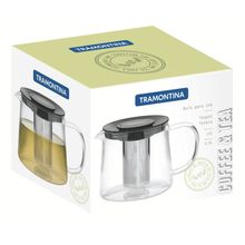 Tetera de vidrio c/infusor 900ml