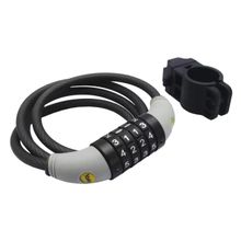 Cable flexible forrado c/clave 4 digitos 120cm