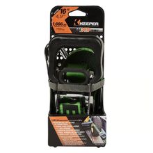 Cinta de amarre c trinquete 16''x1-1/2'' 1666lb verde
