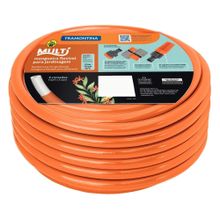 Manguera p jardin 15m super flex c soporte