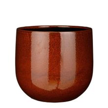 Maceta decorativa pablo café 25x29 cm