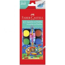 Acuarela Faber Castell 12 Colores