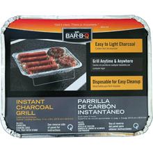 Parrilla de carbon instantanea