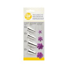 4pc drop flowers tip set