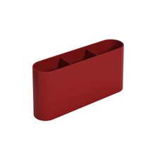 Escurridor de cubiertos flat rojo bold