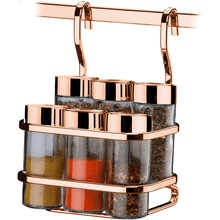 Conjunto porta condimentos 7 pzas rose gold