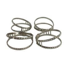 Jg anillos para servilleta 4pzas 4.5x4.5cm dorado