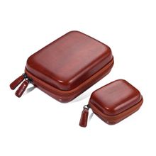 Set de 2 estuches organizadores cafe
