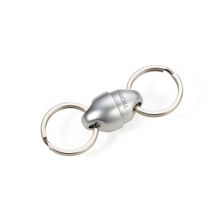 Llavero plus and minus plata
