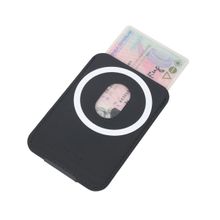 Estuche para tarjetas con fijacion magnetica al smartphone