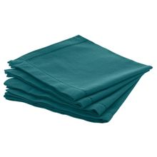 Servilleta chambray azul x4 atmosfera