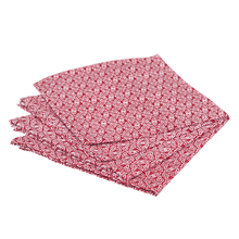 Servilleta estampado rojo olia x4lia
