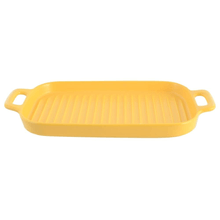 Bandeja rectangular amarilla