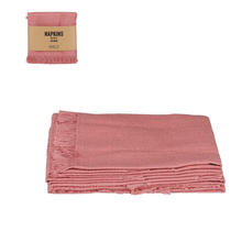 Set de servilletas villia salmon 4pzas