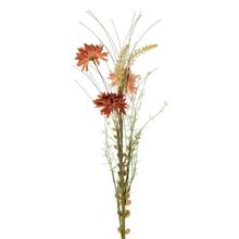 Racimo flores artificiales naranja 60cm