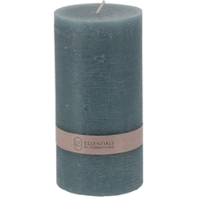 Vela Decorativa Pillar Azul 7X14Cm
