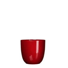 Maceta Tusca roja 13x14 cm