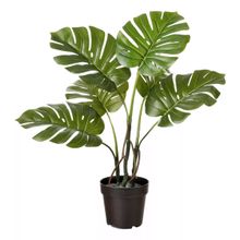 Monstera De Plastico 90cm En Maceta