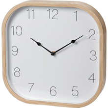 Reloj madera natural 30cm