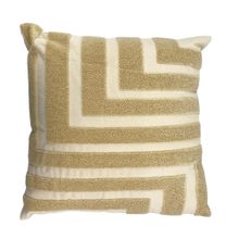 Cojin Lines beige lineas taupe 45x45cm