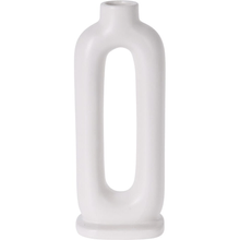 Portavela Dolomita Blanco Ovalado 8X21 Cm