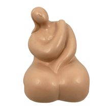 Figura decorativa Mujer beige 22cm