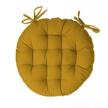 Cojin silla 40 cm mostaza