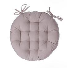 Cojin redondo beige 40x40cm