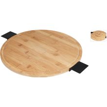 Plato giratorio lazy susan de bambu 40cm