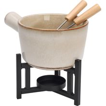 Jgo de fondue porcelana