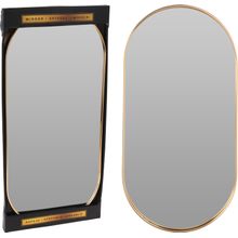 Espejo gold 50x25cm