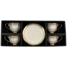 Jg de taza c/platillo 4pzas 90ml