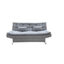 Sofa cama tela gris dallas