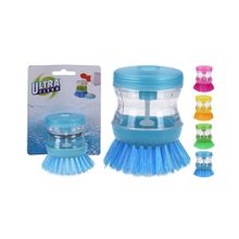 Cepillo lavavajillas  con deposito de jabon surtx4