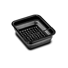 Escurridor de platos plegable negro