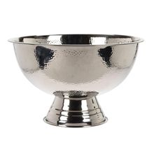 Champanera de 24 cm plateada