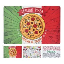 Individual cuadrado 43.5x28.5 cm pizza