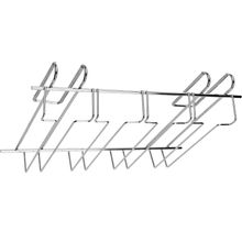 Wine glass holder metal
