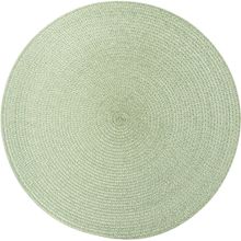 Individual trenza redondo dk verde