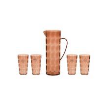 Set jarra 1.7l + 4 vasos terra