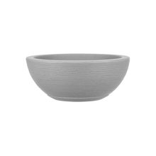 Maceta bacia amsterda grafiato 30x13 cemento