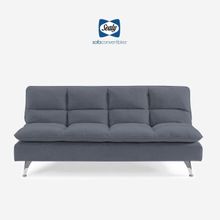 Sofa cama tela gris santa cruz