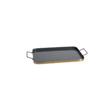Bandeja de servicio 38x21cm con asas