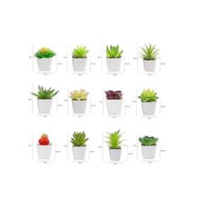 Suculenta Artificial Con Maceta Surtx12