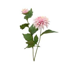 Flor artificial  Dalia rosa 66cm