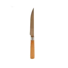 Cuchillo mango de bambu 24.5cm
