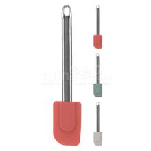 Espatula de silicona con manga de acero inox surt x3