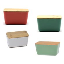 Contenedor de alimentos rectangular surt x4