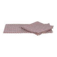 Set de toallas p/cocina marron 2pzas